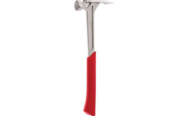 Milwaukee 17 Oz. Milled-Face Framing Hammer with Steel I-Beam Handle