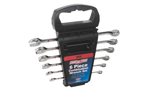 Channellock Standard/Metric 12-Point Combination Wrench Set (6-Piece)