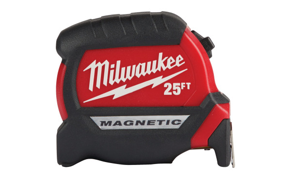 Milwaukee 25 Ft. Compact Wide Blade Magnetic Tape Measure Bonus Pack (2-Pack)