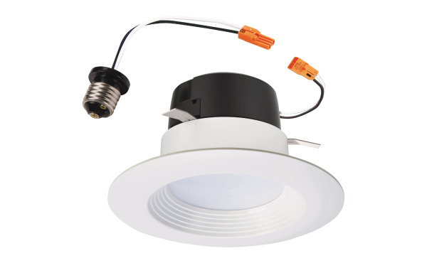 Halo 4 In. Retrofit IC/Non-IC Rated White Selectable CCT LED Recessed Light Kit