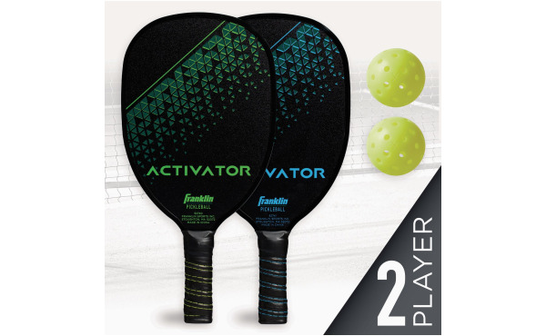 Franklin Activator 2-Player Wooden Pickleball Paddle & Ball Set