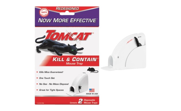 Tomcat Kill & Contain Mechanical Mouse Trap (2-Pack)