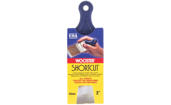 Wooster Shortcut 2 In. Angle Sash Short Handle Paint Brush
