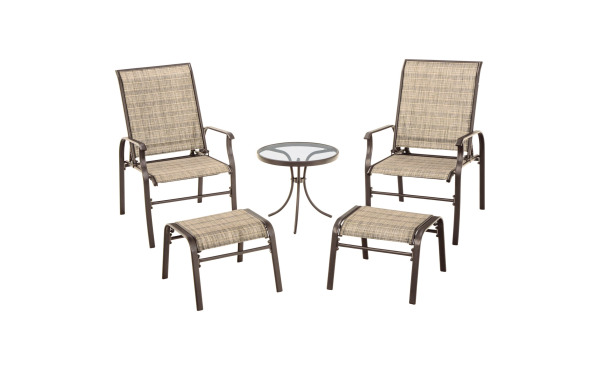 Outdoor Expressions Windsor Collection 5-Piece Chat Set